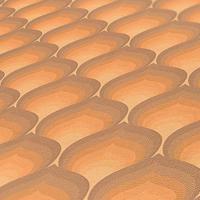 AS Creation Retro Chic - Bruin - Retro - 395384 - thumbnail