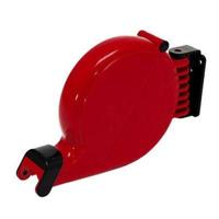 Dispenser rood voor volgnummerrol - thumbnail