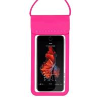 Outdoor duiken zwemmen mobiele telefoon touch screen waterdichte tas voor 6 tot 7 inch mobiele telefoon (Rose Red) - thumbnail