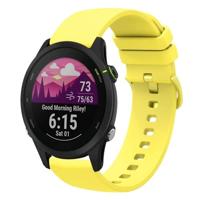 Garmin Venu 3s / Vivoactive 4s / Venu 2s / Vivomove 3s / Forerunner 255s - Soft siliconen bandje - Geel - thumbnail