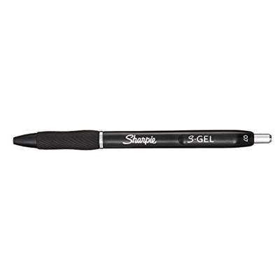 Sharpie S-gel roller, medium punt, blister van 3 stuks, zwart Sharpie S-gel roller, medium punt, blister van 3 stuks, zwart