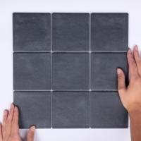 Mozaiek Tegel Kasba 29,7x29,7 cm Mat Black The Mosaic Factory - thumbnail