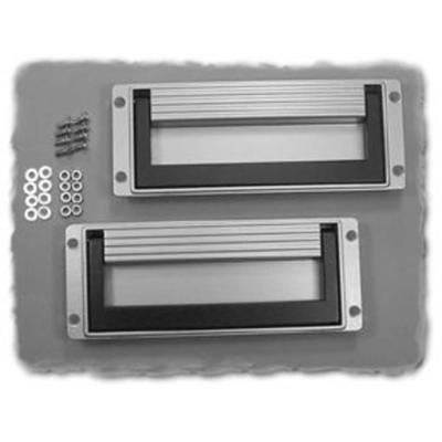 Hammond Electronics M3255-2001 Behuizingshandgreep Zwart (l x b x h) 193 x 20.5 x 75.5 mm 1 stuk(s)