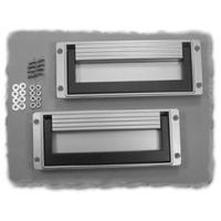 Hammond Electronics M3255-2001 Behuizingshandgreep Zwart (l x b x h) 193 x 20.5 x 75.5 mm 1 stuk(s) - thumbnail