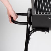 Barbecue Draagbare Aktive Metaal Roestvrij staal 91 x 71 x 33 cm - thumbnail