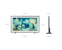 Samsung Het frame LS03F 4K QLED 43 inch (108 cm) UHD-tv, modern montuurdesign, NQ4 AI Gen2 processor, art mode, kunstmode, artistieke beeldkwaliteit, één verbindingskabel, Samsung Vision AI smart tv - thumbnail