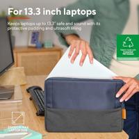 Trust Laptophoes LISBOA LAPTOP SLEEVE Geschikt voor max. (laptop): 33,8 cm (13,3) Blauw - thumbnail