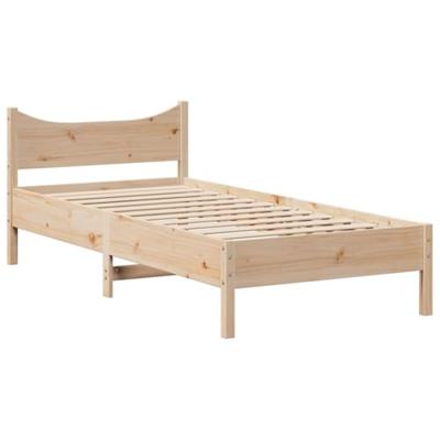 Bedframe zonder matras massief grenenhout 90x200 cm Bedframe zonder matras massief grenenhout 90x200 cm