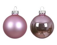 Kerstballen Glas Ø3,5cm Fris Lila 16st - thumbnail