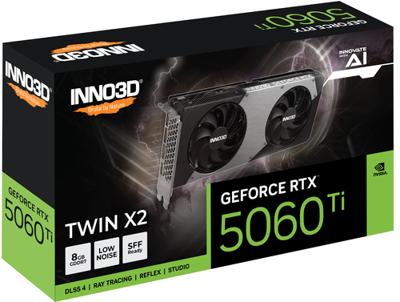 INNO3D GeForce RTX 5060 Ti TWIN X2 NVIDIA 8 GB GDDR7