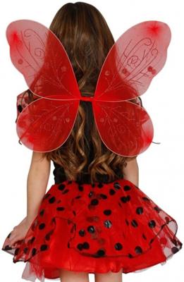 Rode vleugels 44x37cm