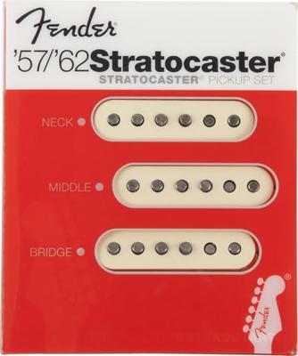 Fender Vintage 57/62 Stratocaster Pickups Aged White (set van 3)