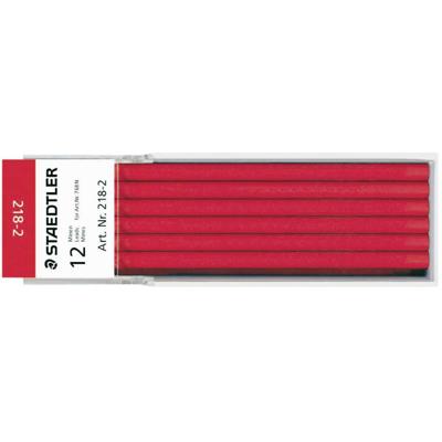 Staedtler Balpenvulling 218-2 Rood 12 stuk(s)