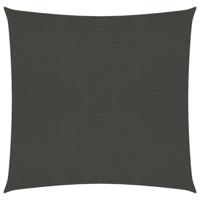 VidaXL Zonnezeil 160 g/m² 6x6 m hdpe antracietkleurig - thumbnail