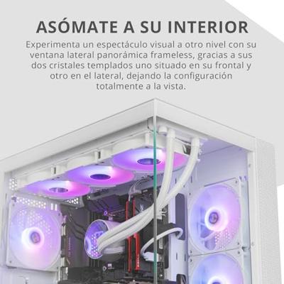 ATX Semi-toren BehuizingNox-Xtreme NXHUMMERASTRANEOWH Wit