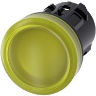 Siemens 3SU1001-6AA30-0AA0 Verlichte melder Plat Geel 1 stuk(s) - thumbnail