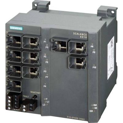 Siemens 6GK5310-0FA10-2AA3 Industrial Ethernet Switch 10 / 100 / 1000 MBit/s Siemens 6GK5310-0FA10-2AA3 Industrial Ethernet Switch 10 / 100 / 1000 MBit/s