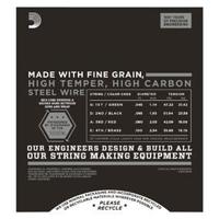 D'Addario ECB81M flatwound snarenset voor elektrische basgitaar - thumbnail