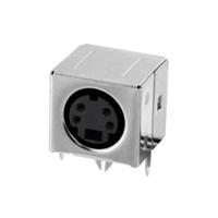 Connfly Mini-DIN-inbouwbus Aantal polen: 4 Inhoud: 1 stuk(s) - thumbnail