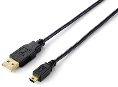 Equip USB-kabel A -> Mini B St/3.00m sw blister