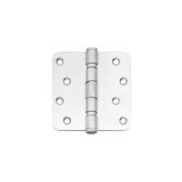 Intersteel kogellagerscharnier afgerond 4" (102x102x3 mm) - RVS - thumbnail