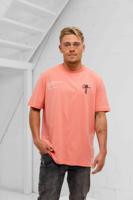 Off The Pitch Neo Regular Fit T-Shirt Heren Roze - Maat XXL - Kleur: Roze | Soccerfanshop - thumbnail