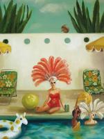 New York Puzzle Company Poolside - 500 stukjes - thumbnail