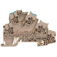 Weidmüller 1895700000 Aardklem 5.10 mm Spanveer Toewijzing: Terre Beige 50 stuk(s) - thumbnail