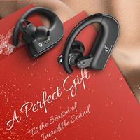 Anker Soundcore Geest X2 Bluetooth-hoofdtelefoon, Fantastische bas, IP68 Zweetdicht & waterdicht, Snelle lading, Comfortabele pasvorm met EarHooks, Perfect voor gymnastiek, sporten, joggen - thumbnail
