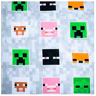 Minecraft Hoeslaken Adventure - 90 x200 cm - Katoen