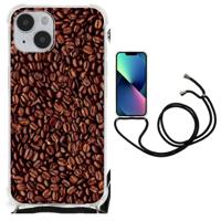 iPhone 14 Plus Beschermhoes Koffiebonen - thumbnail