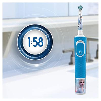 Oral-B kids disney frozen 2 elektrische tandenbostel blauw/wit Oral-B kids disney frozen 2 elektrische tandenbostel blauw/wit