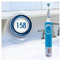Oral-B kids disney frozen 2 elektrische tandenbostel blauw/wit - thumbnail