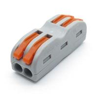 Lasklem 2 x 2 - 0,08-4mm² Cu - Flexibele en massieve draden - thumbnail