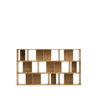 Kave Home Litto kast 9 modulaire planken eiken - thumbnail