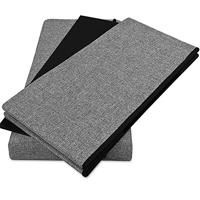 Monzana Zitbank - 80cm - met - opslagruimte - in - Grijs - thumbnail