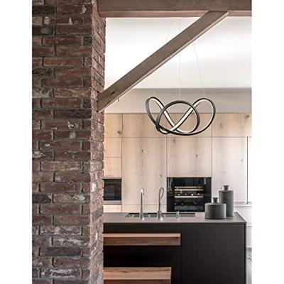 Lyora Design hanglampApus zwart Ø 55cm - 9348053