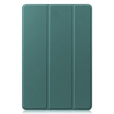 3-Vouw sleepcover hoes - Samsung Galaxy Tab S7 Plus / Tab S8 Plus - Groen