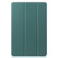 3-Vouw sleepcover hoes - Samsung Galaxy Tab S7 Plus / Tab S8 Plus - Groen - thumbnail