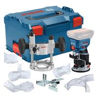 Bosch Blauw GKF 18V-8 Accu Kantenfrees | 18V | Zonder accu en lader | In L-BOXX 238 - 06016C2003 - thumbnail