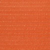 Zonnezeil 160 g/m 2,5x3,5 m HDPE oranje - thumbnail