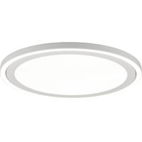 LED Plafondlamp - Plafondverlichting - Trion Coman - 29W - Natuurlijk Wit 4000K - Rond - Mat Wit - Kunststof - thumbnail