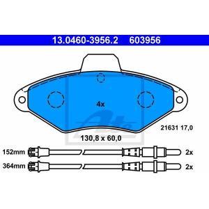 Remblokken set 13046039562