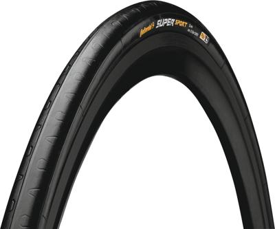Continental super sport plus - racefietsband - 700x25c - draadband - zwart