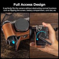 SmallRig Camera Leather Case Kit for Sony Alpha 7C II / Alpha 7CR 5015 - thumbnail