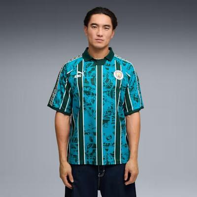 Manchester City KING Retro Shirt Senior 2025/2026 - Maat S - Kleur: GroenBlauw | Soccerfanshop