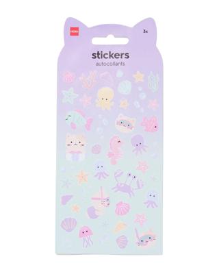 HEMA Stickervellen zeedieren - 3 stuks