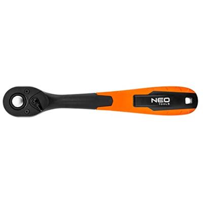 Neo Tools ratel 3/8 aansluiting 72 traps kunstof din 3122