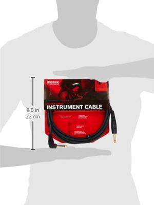 D&apos;Addario GRA-10 Custom Series jack kabel haaks-recht 3 meter