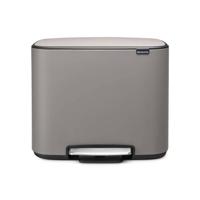 Brabantia Bo Pedaalemmer 34 Liter (11+23 Liter) - thumbnail